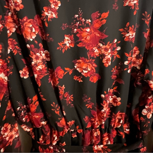 Stella & Julie Dress Black, Red, & White Size 18W - Picture 7 of 8